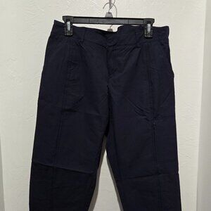 Navy Blue Capri Pants for Women Size 10 – Like New! 👖✨